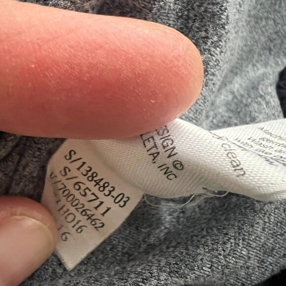 Athleta Lined La Viva Pants Navy Blue Women's Size 12 - Picture 10 of 10